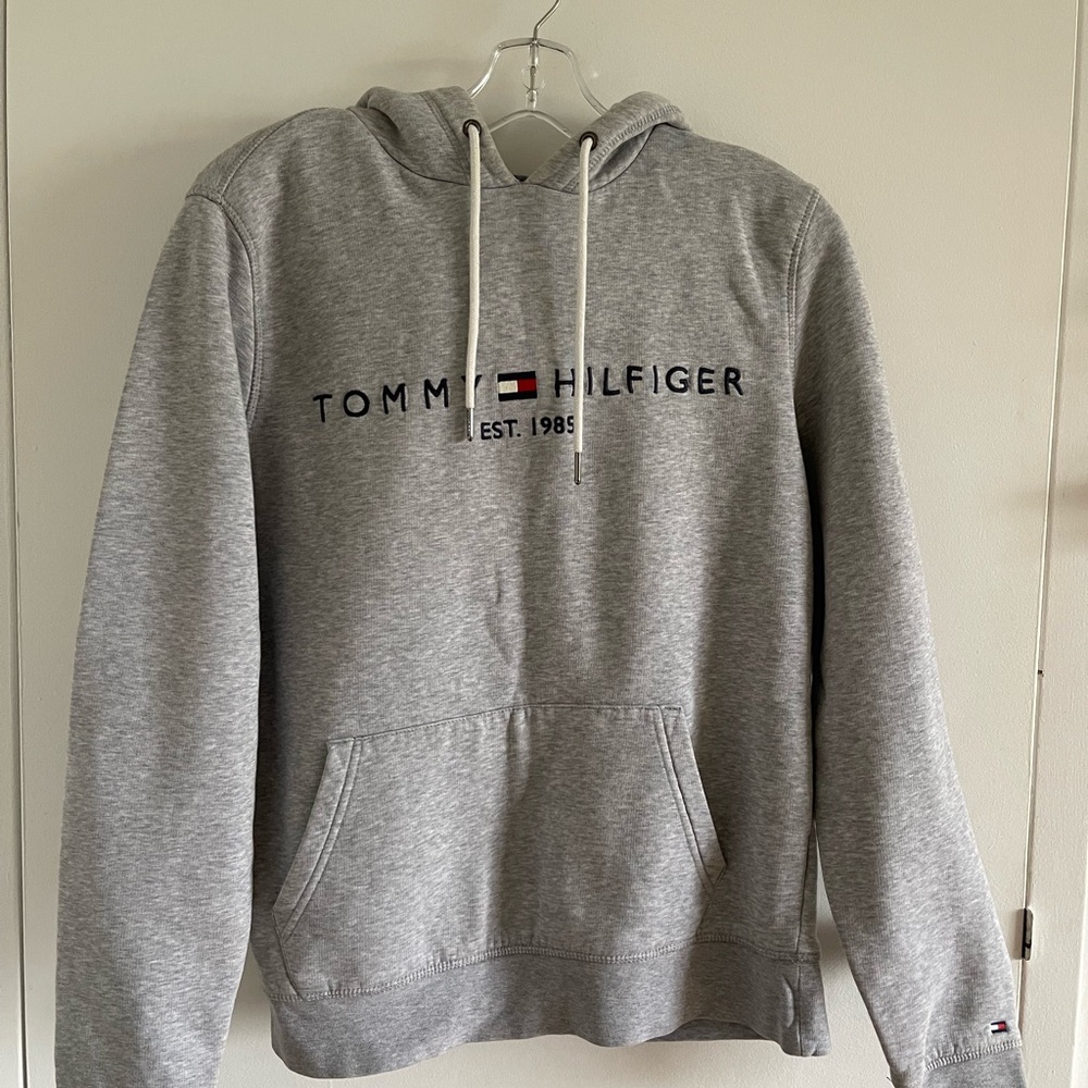 Tommy Hilfiger Gray Hoodie for Men